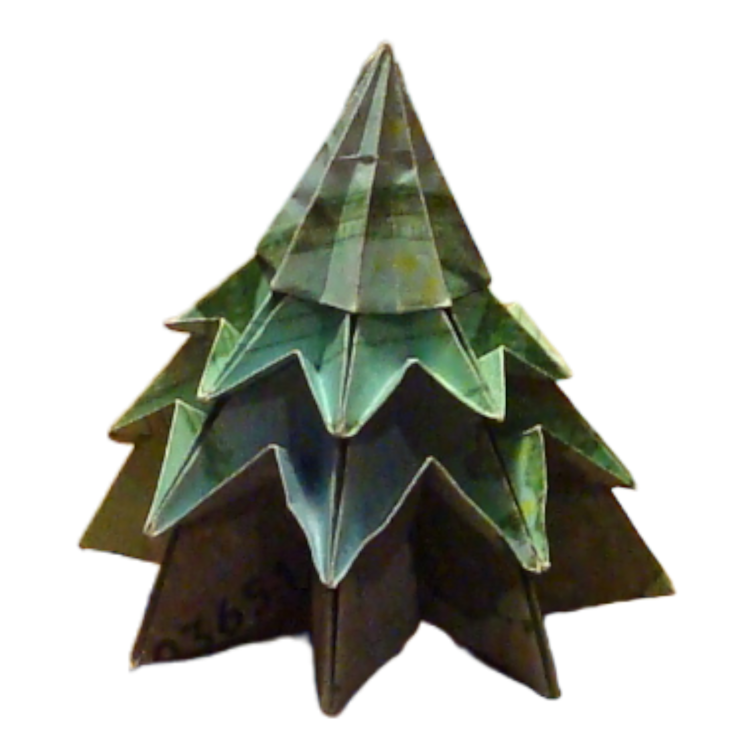 Origami Geldschein Baum Version 5