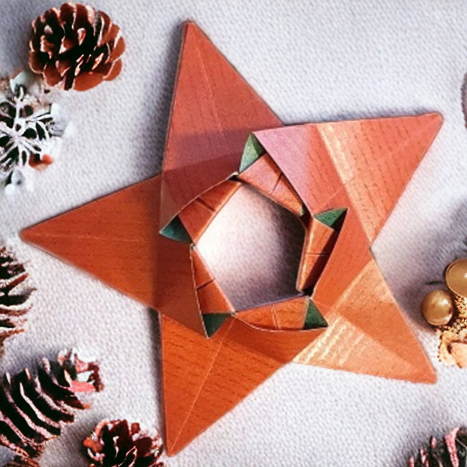 Origami 5-Spitzen Stern